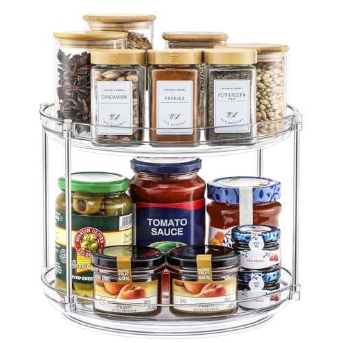 2-Tier Acrylic Turntable