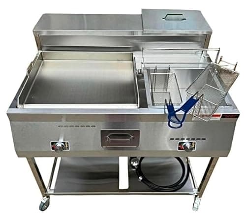 Gas Shark Griddle Fryer