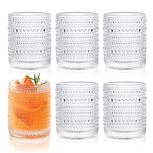 Hobnail Water Goblets